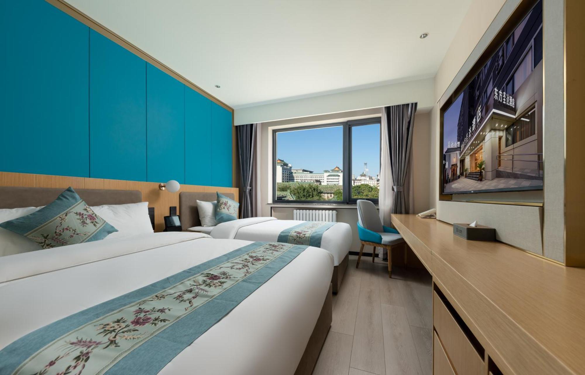 Jingfang Building Smart Hotel - Located In The Busiest Area Of The City Center, Close To Tiananmen Square And The Forbidden City, Wangfujing Shopping Street, Newly Opened Hotel, 3 Minutes Walk To Wangfujing St Ation On Line 1 Beijing