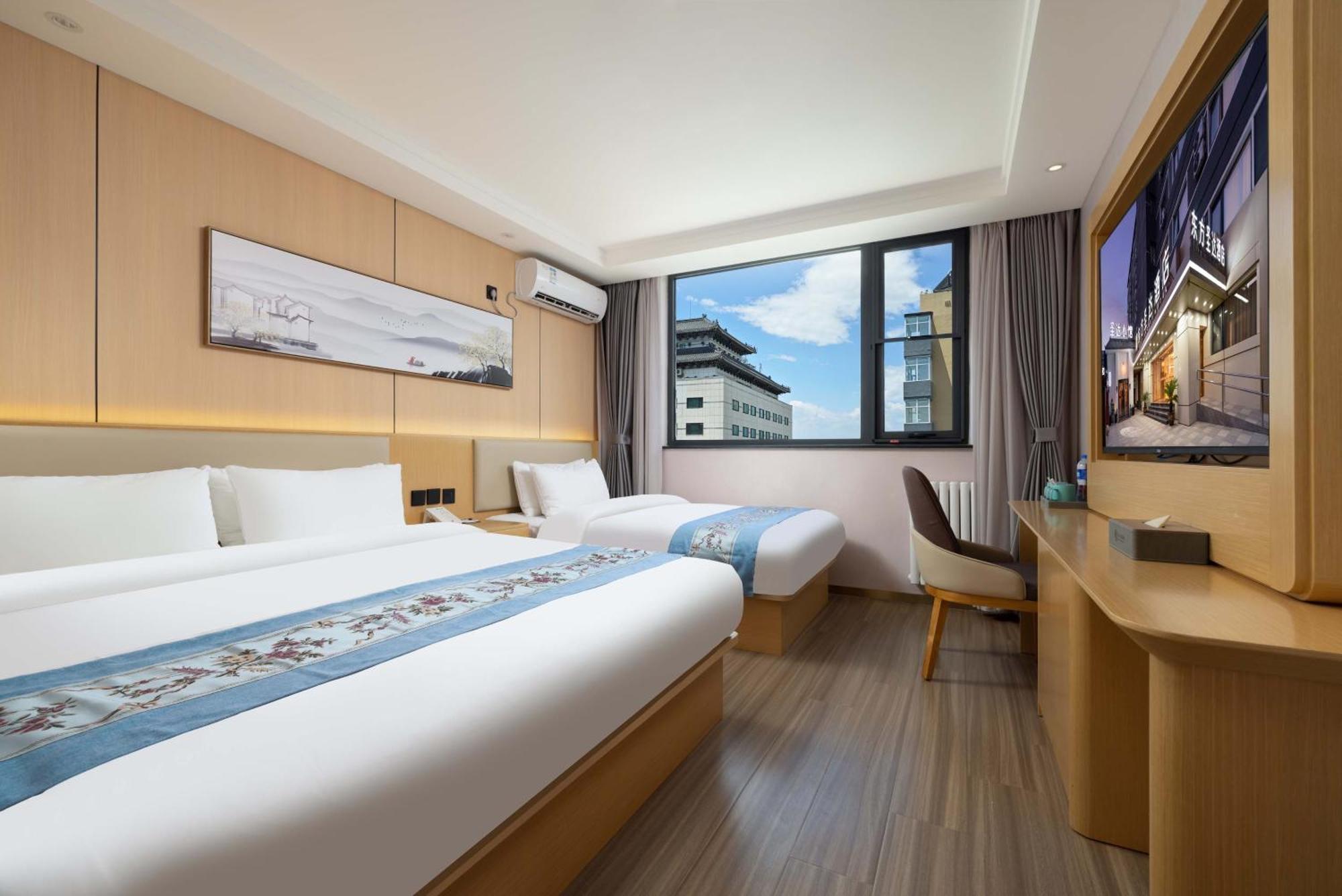 Hotel Jingfang Building Smart Hotel - Located In The Busiest Area Of The City Center, Close To Tiananmen Square And The Forbidden City, Wangfujing Shopping Street, Newly Opened Hotel, 3 Minutes Walk To Wangfujing St Ation On Line 1